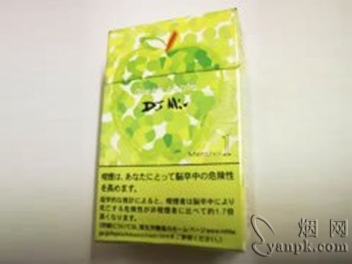 DJ Mix(苹果味日版)相册 DJ Mix(苹果味日版)香烟