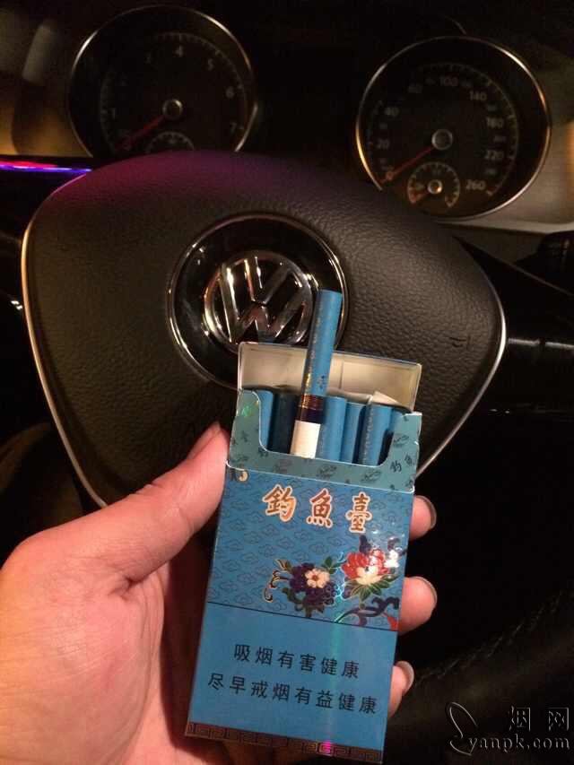 钓鱼台(硬景泰蓝94mm)相册 钓鱼台香烟