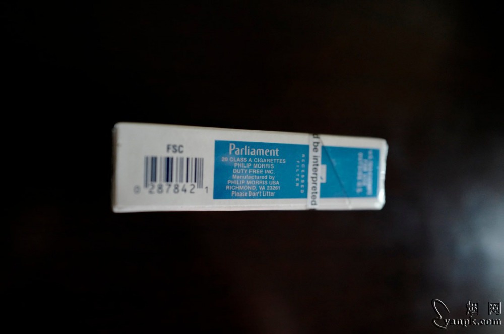 百乐门(凹陷滤嘴 美国免税版)