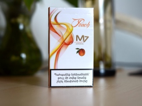 M7(清香水蜜桃味)香烟价格表_多少钱一盒-第3张图片