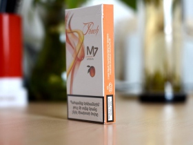 M7(清香水蜜桃味)香烟价格表_多少钱一盒-第5张图片