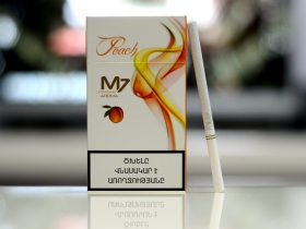M7(清香水蜜桃味)香烟价格表_多少钱一盒-第7张图片