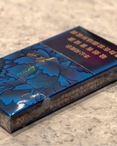 牡丹(蓝彩细支)