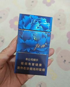 牡丹(蓝彩细支)