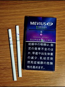 梅比乌斯(E-SERIES 5mg 蓝莓爆珠超细长杆日版)